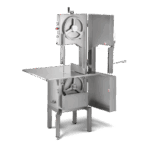 ⁦מסור סרט לבשר נירוסטה
 C/E285 F - C/E285 P
תוצרת איטליה
 MINERVA OMEGA⁩ – תמונה ⁦2⁩